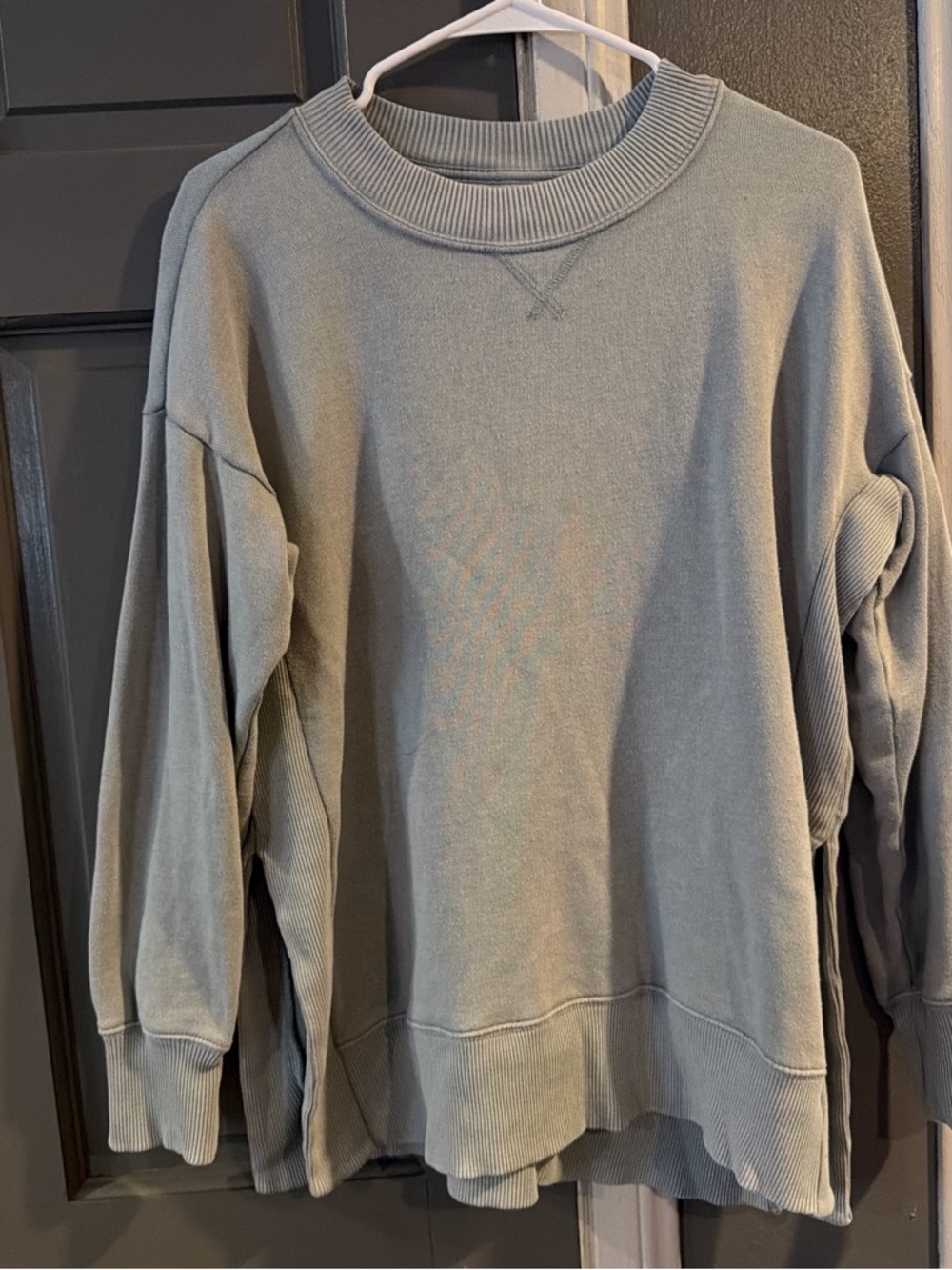 aerie Blue/ Grey Crewneck Sweatshirt